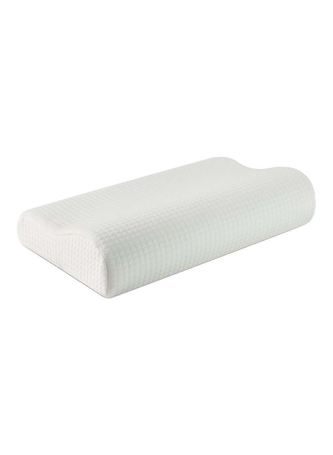 WeNerya - Memory Foam Contour Pillow White 20x4x12inch - Image 1