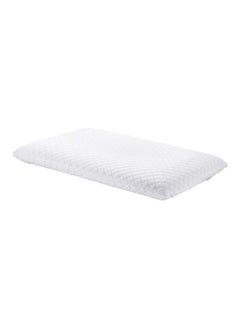 Perfect Soft Memory Foam Pillow White 71.1x7.6x40.6centimeter 