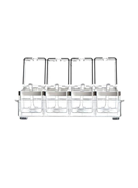 Seasoning Container Jar Clear 26x9.8x8inch