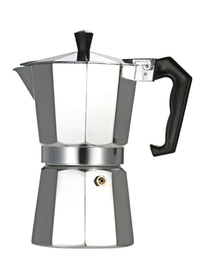 Cast Aluminum Espresso Maker Silver 18x17x8.7inch  - Image 1