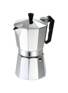 Generic Stovetop Espresso Maker Silver 20.5x18.5x10.3centimeter  - Image 1