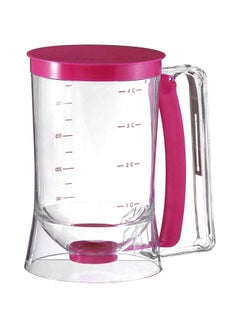 Plastic Pancake Cupcake Batter Dispenser Tool Clear 7.3x4.3inch