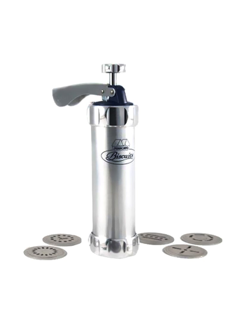 ماكينة من الألومنيوم لصنع البسكويت فضي 5x5Ø³Ù†ØªÙŠÙ…ØªØ±