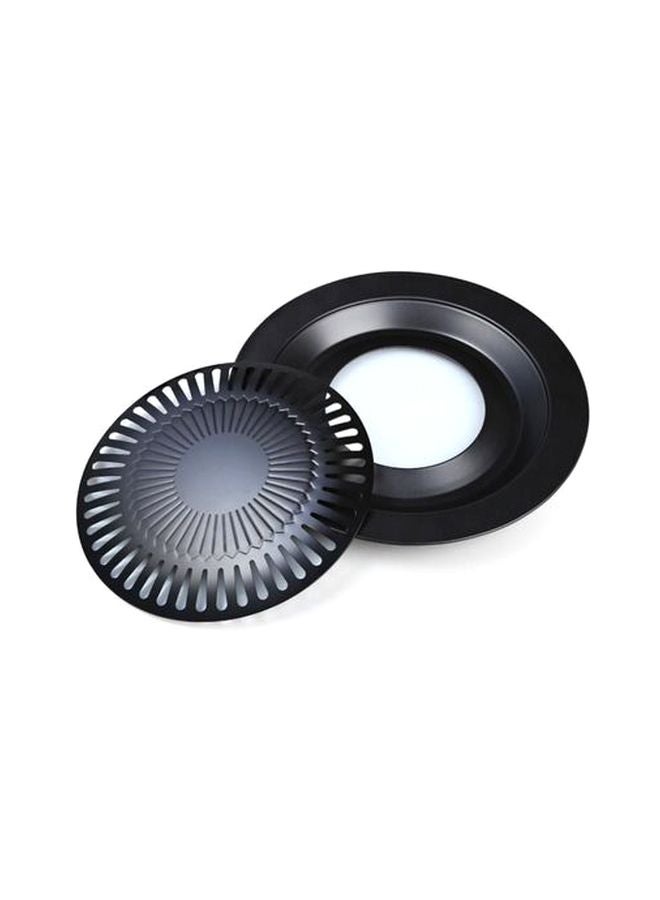 Chefmaster - Smokeless Indoor Barbeque Grill Pan Black - Image 1