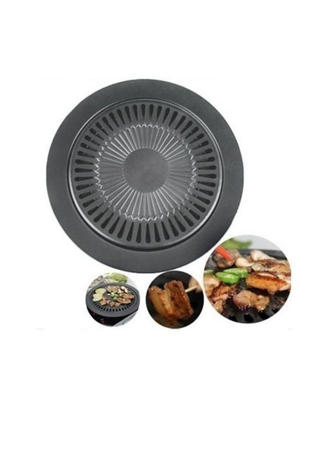 Chefmaster - Smokeless Indoor Barbeque Grill Pan Black - Image 1