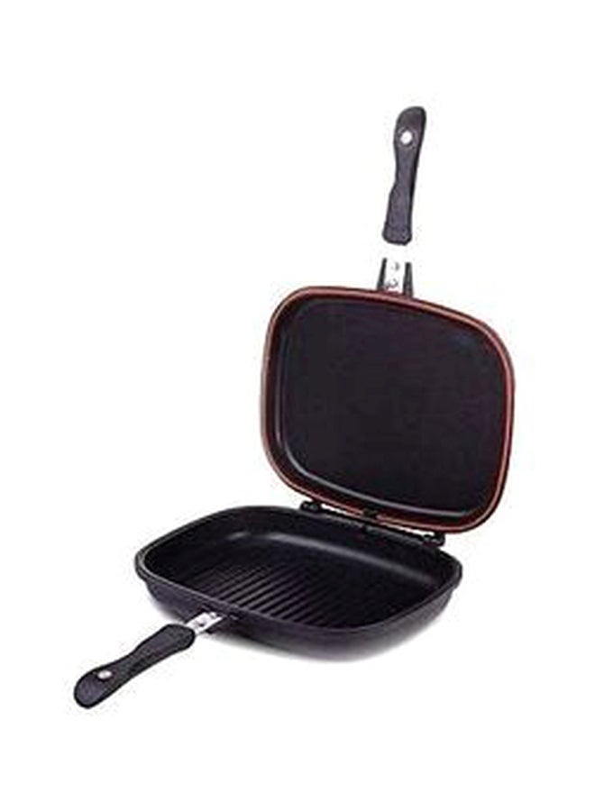 Double Side Grill Pan Black 36cm - Image 2