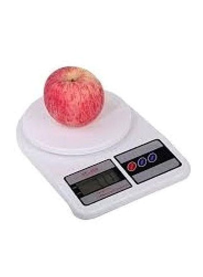 Digital Food Scale White/Black 9.5x6.75inch