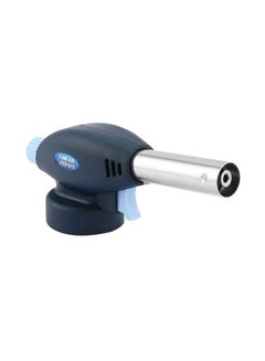 Generic Lighter Flame Gun Dark Blue/Silver  - Image 1