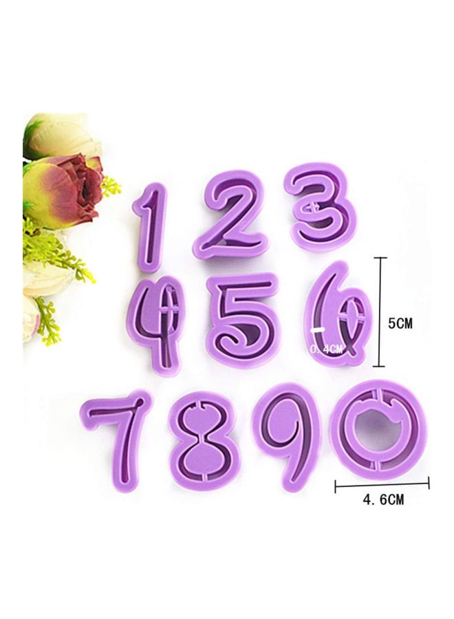 هومي هاوس طقم قوالب كيك الفوندان مكونٌ من 36 قطعة . وردي - Image 2