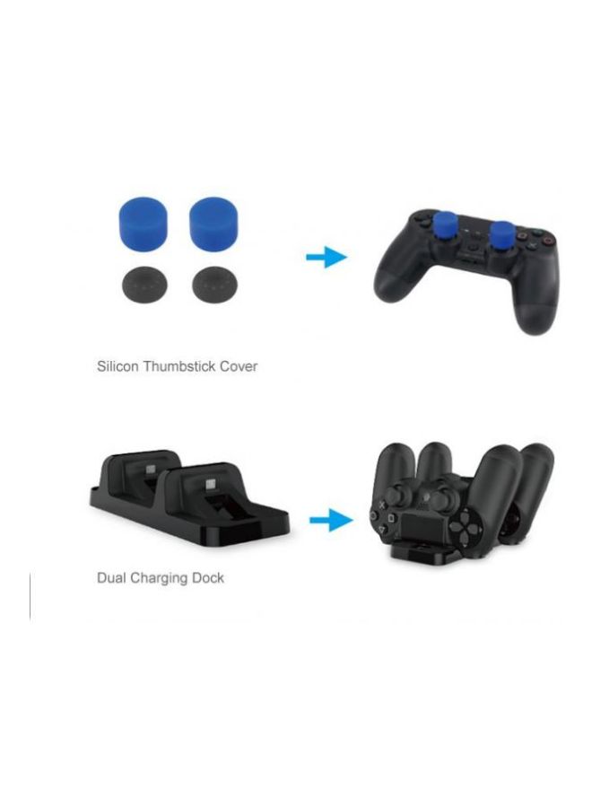 DOBE - 5-In-1 Game Pack Set For PS4 - Image 1