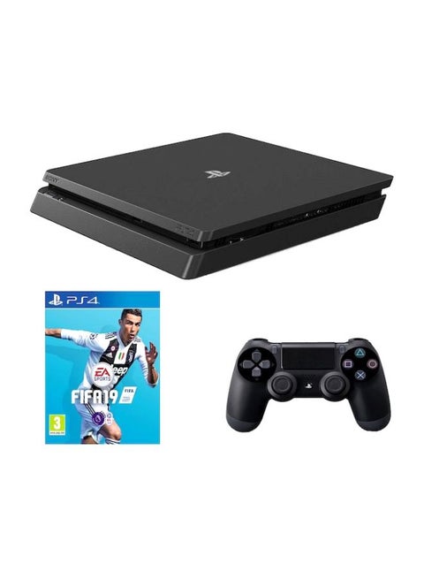 PlayStation 4 Slim 1TB Console With 1 Controller And Fifa2019 Game