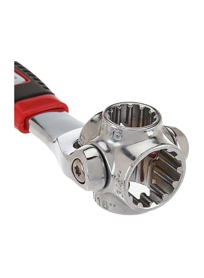48-In-1 Multi Socket Wrench Black/Red/Silver  - Image 3