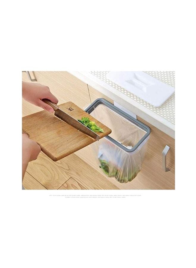 Attach A Trash Hanging Trash Bag Holder Clear/Grey 24.3x10.2x3cm  - Image 4