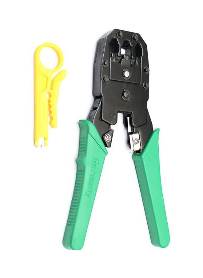 Generic Wire Cable Crimper Green/Grey/Black  - Image 2