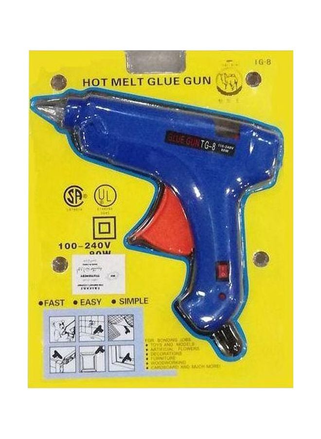 Hot Melt Glue Gun Blue 