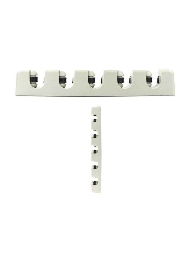 Brush Holder Silver 44x7x6cm - Image 1