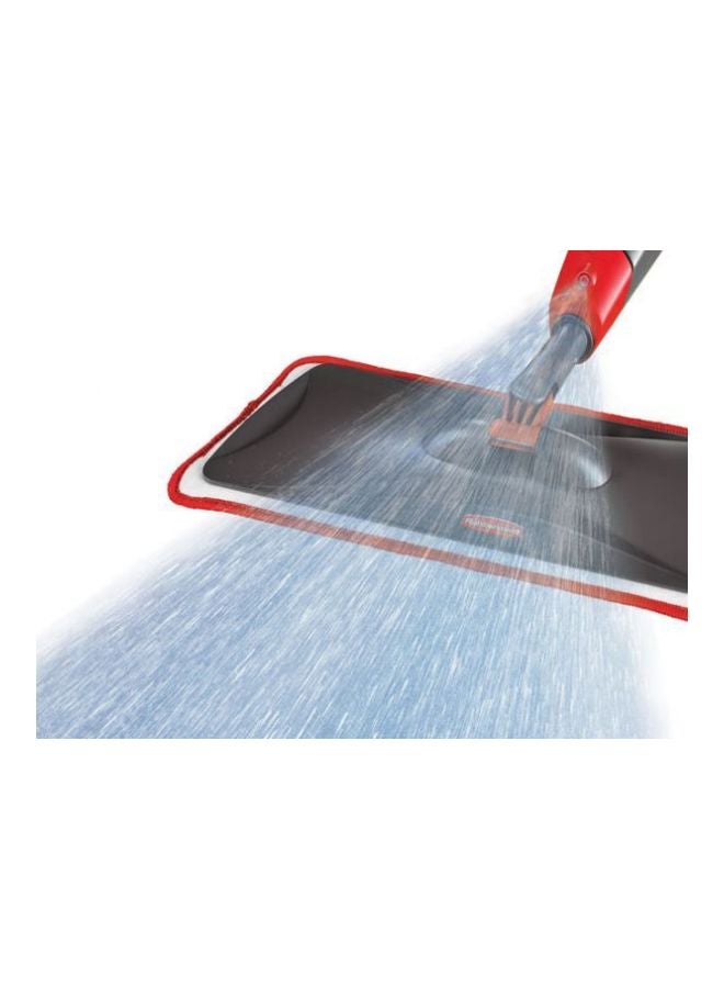 Generic - Microfiber Spray Mop Black/Grey/Red 54.5x6.25x5.75inch - Image 1