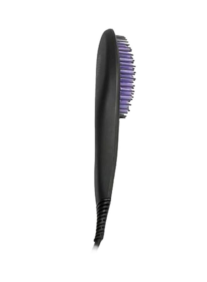 DAFNI Hair Straightening Brush Black/Grey/Purple  - Image 1