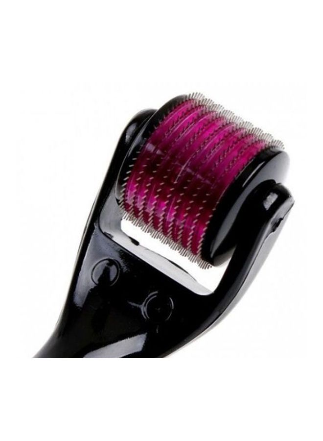 مدحاة جلد بابر دقيقة للبشرة وردي/أسود - Image 2