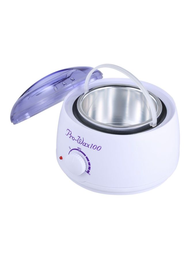 طقم سخان شمع مكون من 4 قطع أبيض/أرجواني - Image 2