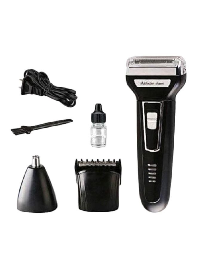 Kemei KM-6558 3-In-1 Electric Hair Clipper Black/Silver/White - Image 1