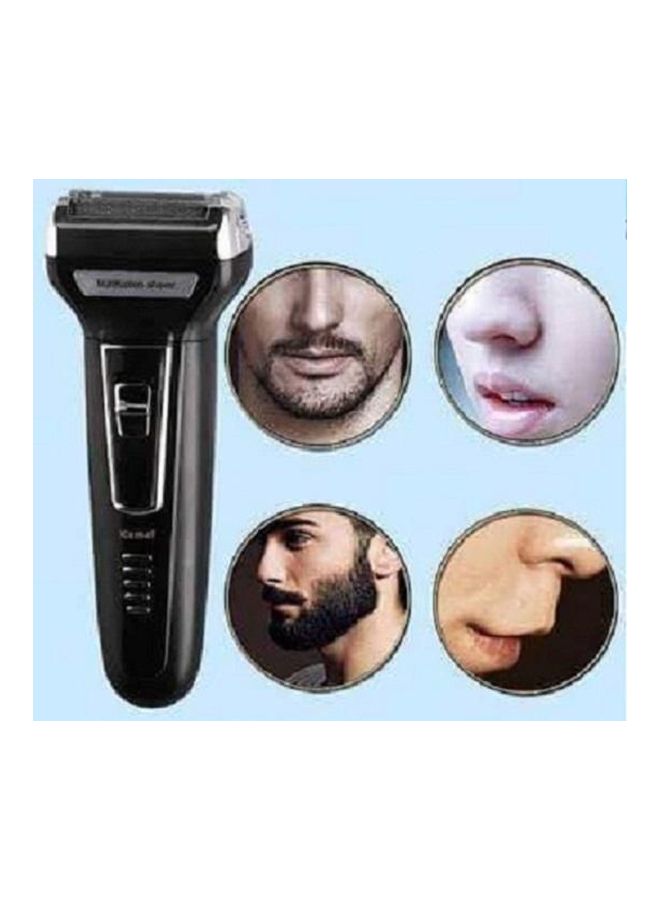 Kemei KM-6558 3-In-1 Electric Hair Clipper Black/Silver/White - Image 2