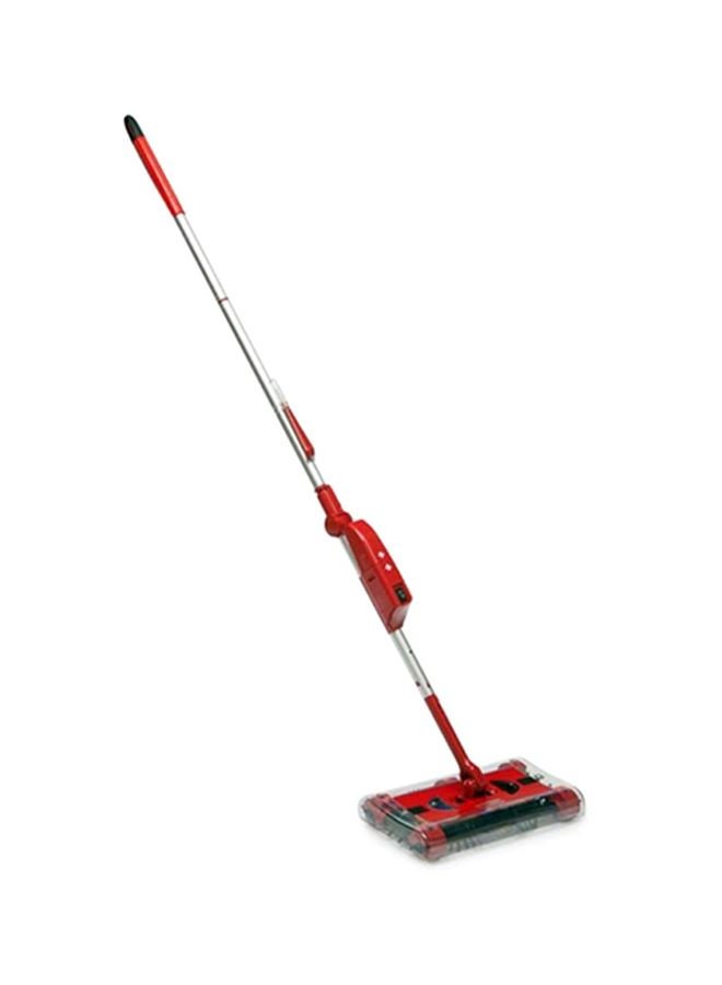 Cordless Rechargeable Swivel Sweeper Red/White/Black  - Image 1