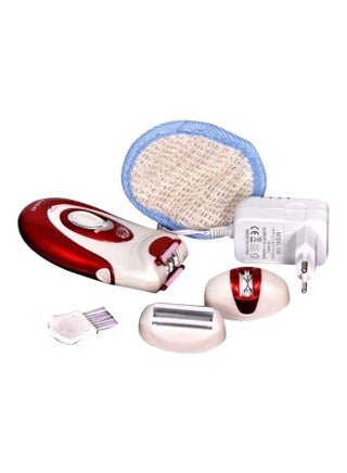 Pack Of 6 Epilator Set White/Red/Blue - v1578638645/N33655562A_1