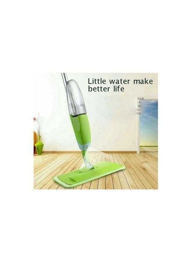 Microfibre Cleaning Spray Mop Green/Silver/Black - Image 3