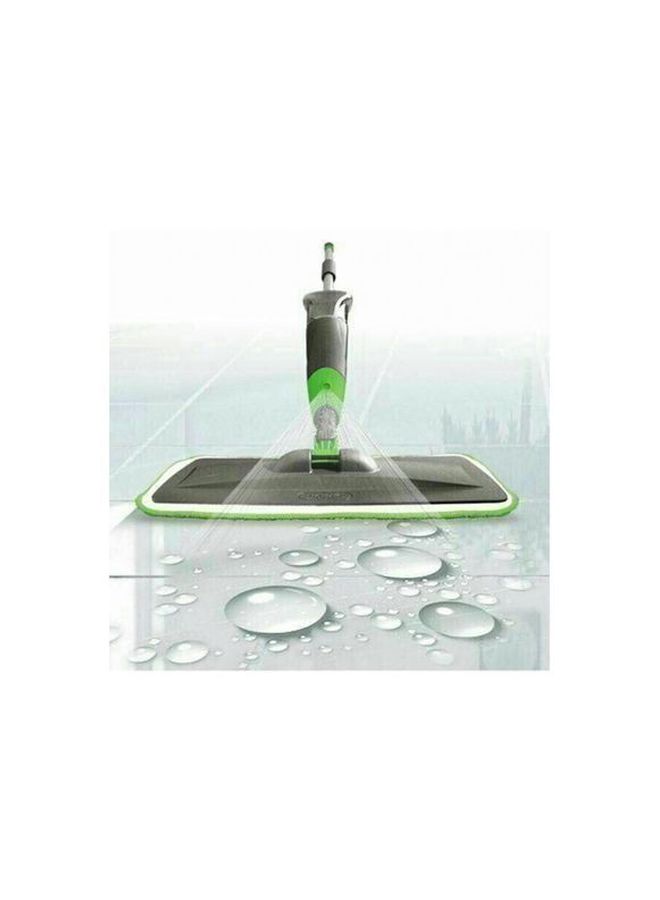 Microfibre Cleaning Spray Mop Green/Silver/Black - Image 5