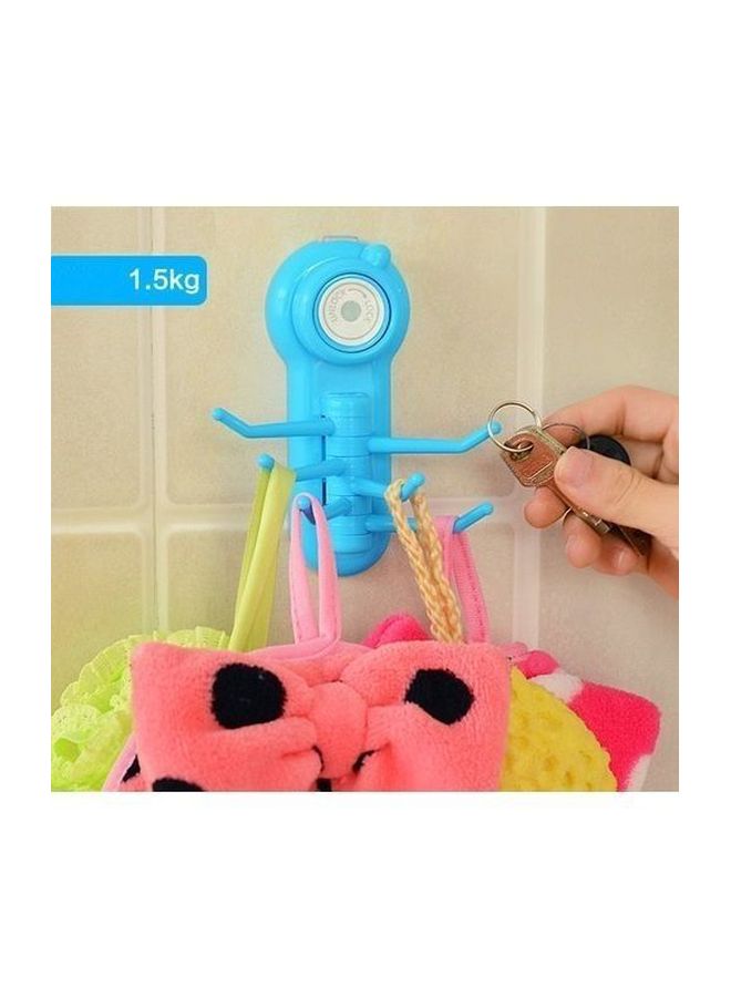 Powerful Suction Plastic Hook Blue  - Image 3