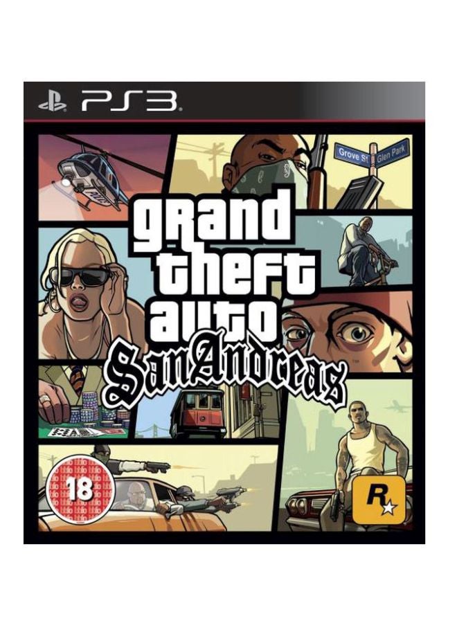 Rockstar Games - Grand Theft Auto (GTA San Andreas) - PlayStation 3 - Racing - PlayStation 3 (PS3) - Image 1
