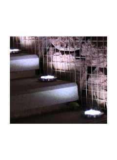 Generic 4-Piece Waterproof LED Garden Landscape Light Silver/Black  - Image 4