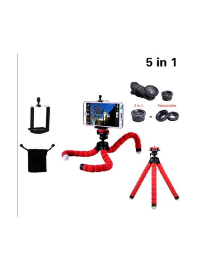 Digtal Camera Tripod For Apple Red/Black - Image 2