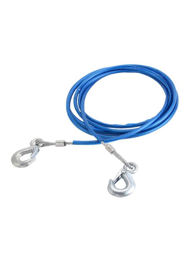 Generic Heavy-Duty Car Wire Tow Rope - Image 1