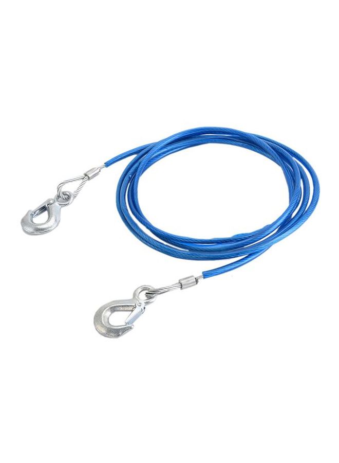 Generic Heavy-Duty Car Wire Tow Rope - Image 2