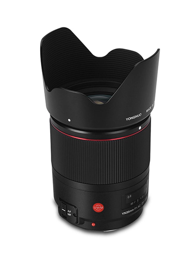 YONGNUO Wide Angle Prime Lens Black  - Image 3