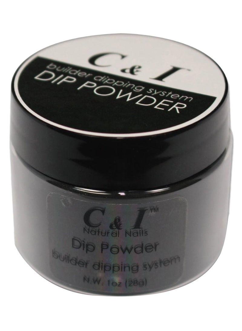 C & I Professional Nail Dip Powder 004 Black  - Image 1