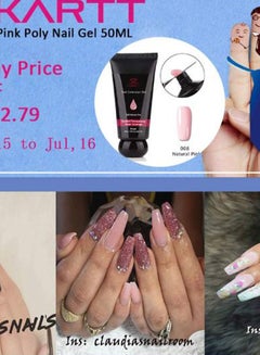 Sheer Coverage Nail Extension Gel 008 Natural Pink - v1578642695/N33564308A_2