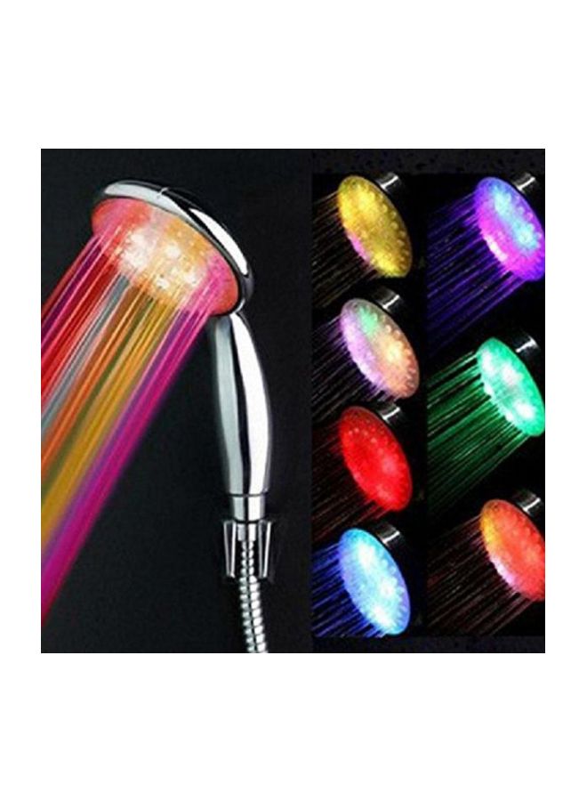 رأس دش بمصباح LED فضي 25x6x9Ø³Ù†ØªÙŠÙ…ØªØ± - Image 2