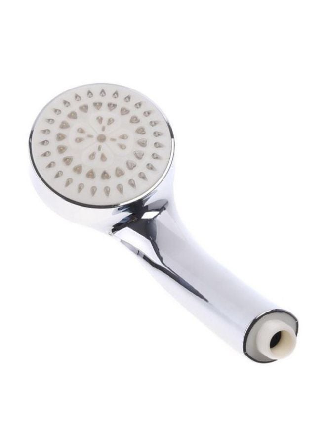 رأس دش بمصباح LED فضي/أبيض - Image 1