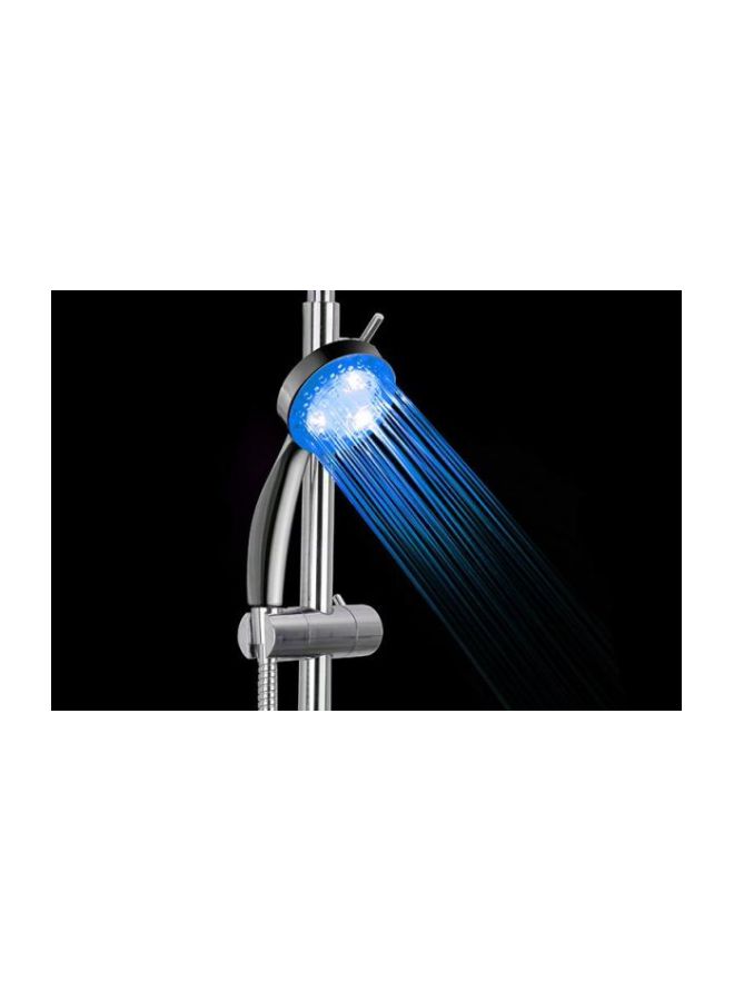 رأس دش بمصباح LED فضي/أبيض - Image 4