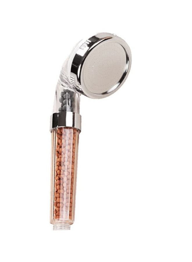 4-In-1 Shower Head Filter Silver/Brown L - Image 1