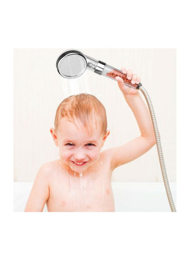 4-In-1 Shower Head Filter Silver/Brown L - Image 3