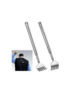 Generic Extendable Scratcher Fork Silver 20inch  - Image 2