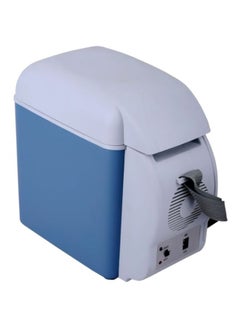 Generic Multi-Function Portable Car Mini Fridge 7.5 L 2724443128524 Blue/White  - Image 1