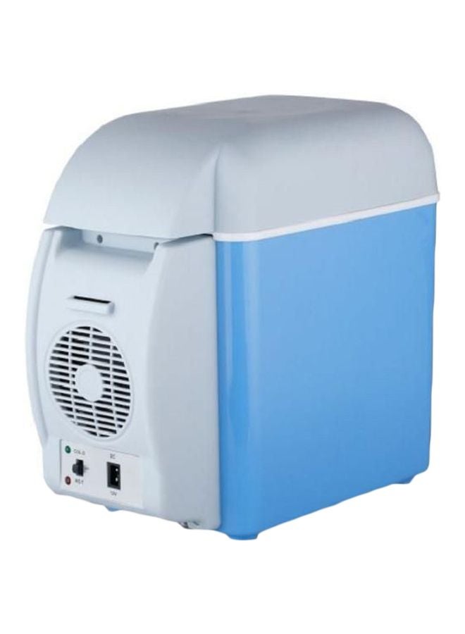 Generic - Multi-Function Portable Car Mini Fridge 7.5 L 2724675505766 Blue/White - Image 1