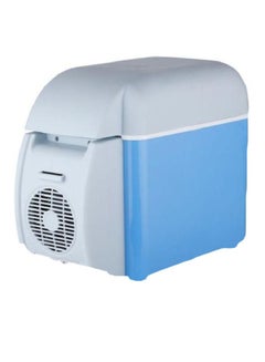 Generic Multi-Function Portable Car Mini Fridge 7.5 L 2724675505872 Blue/White  - Image 1