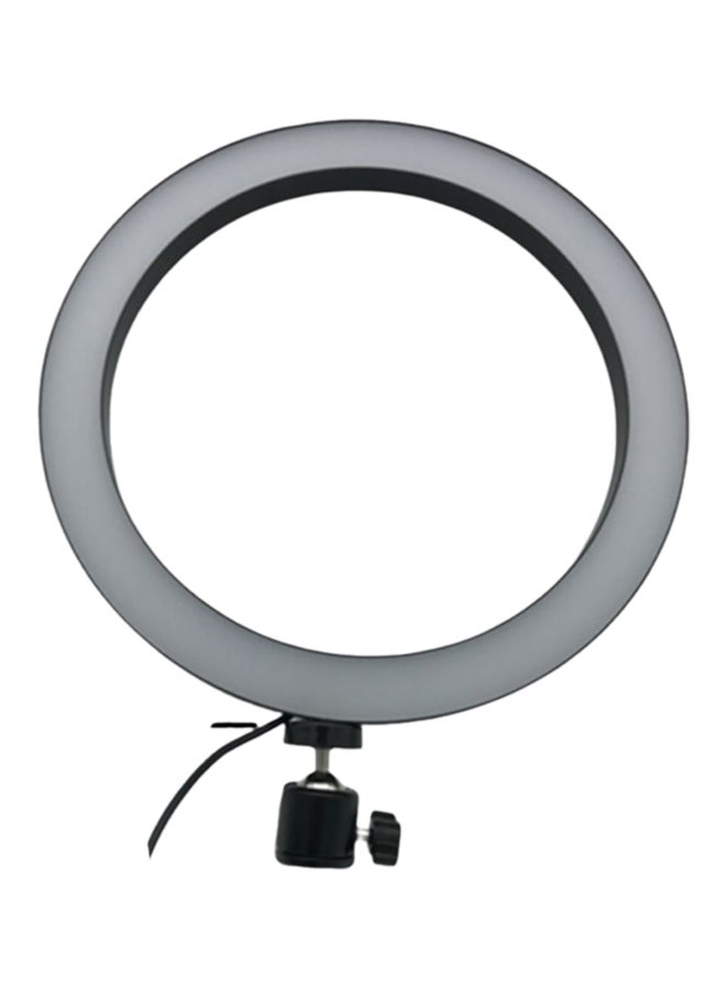 Mobile Phone LED Ring Light With Mobile Phone Stand White - Image 1