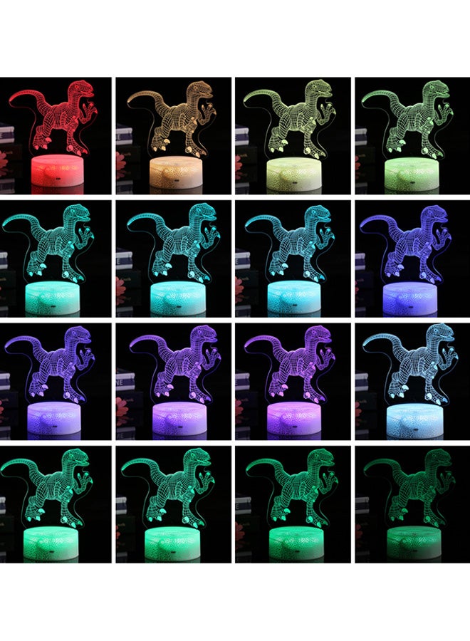 Generic - 3D Dinosaur Led Night Light Illusion Lamp - Image 1